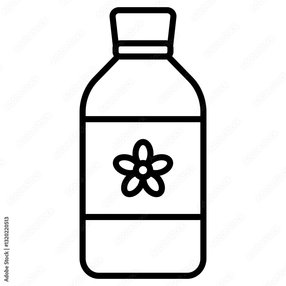 Obraz premium 섬유유연제 아이콘