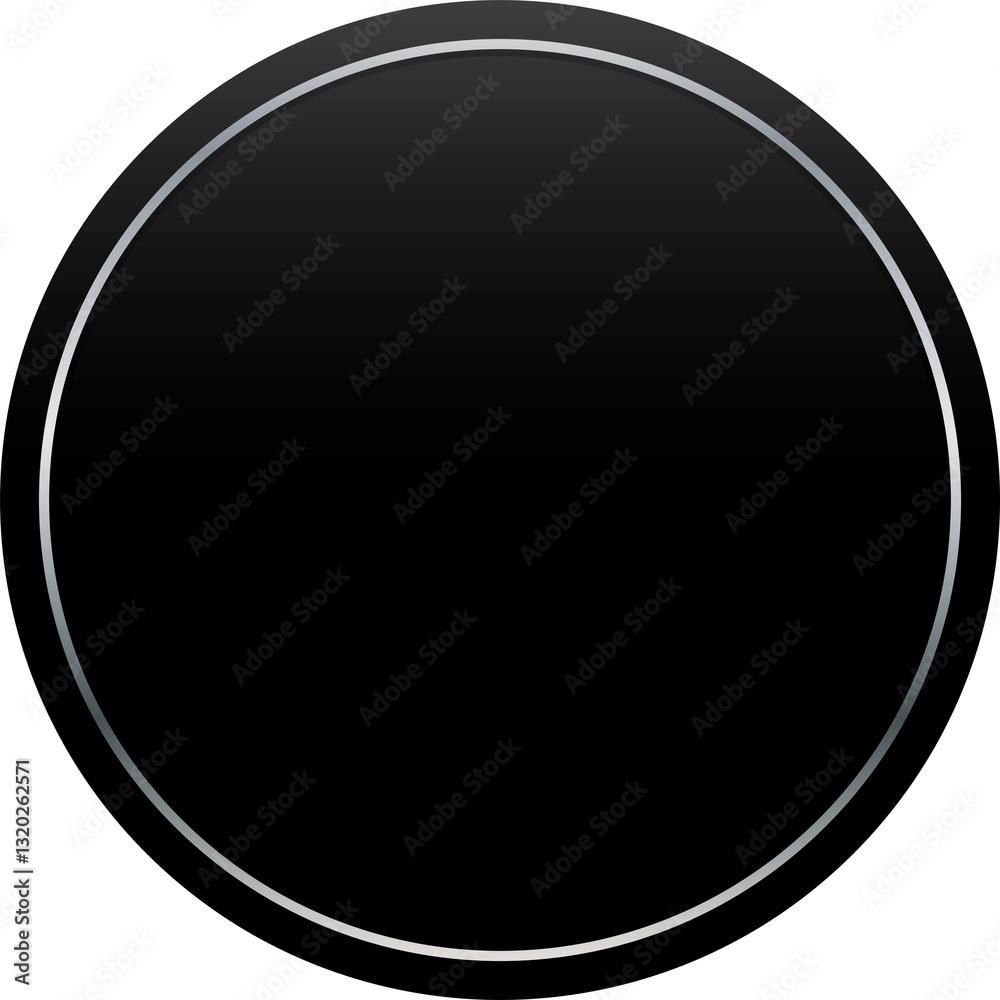 black circle with silver transparent background black circle with silver transparent background