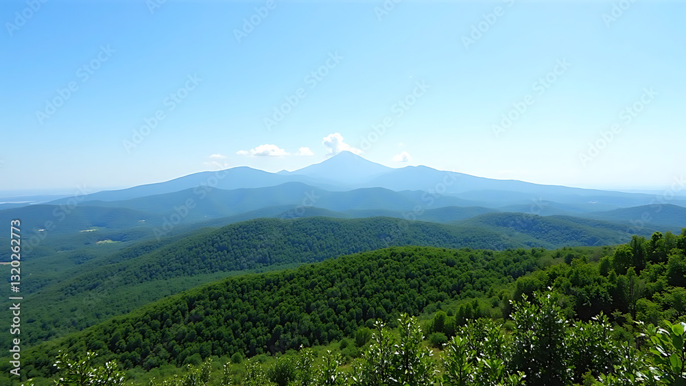 Fototapeta premium 阿蘇山の超広角パノラマ景観