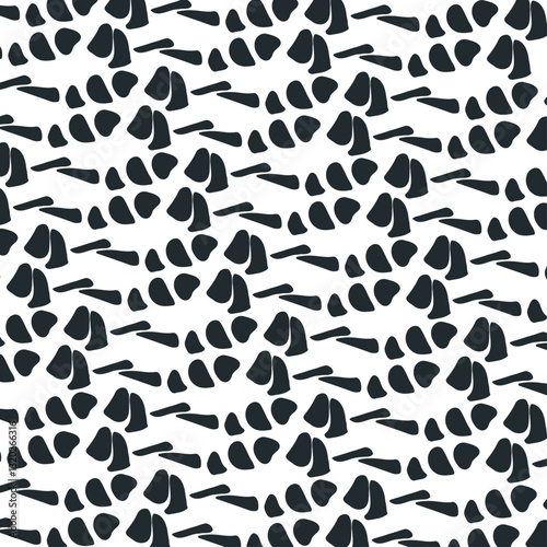 The texture imitates a stone pavement or a cluster of pebbles.