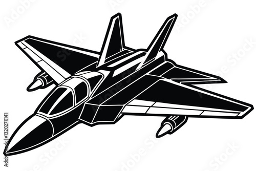 military airplanes silhouette