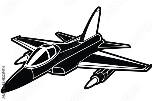 military airplanes silhouette