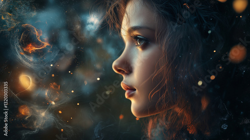 portrait of a young woman