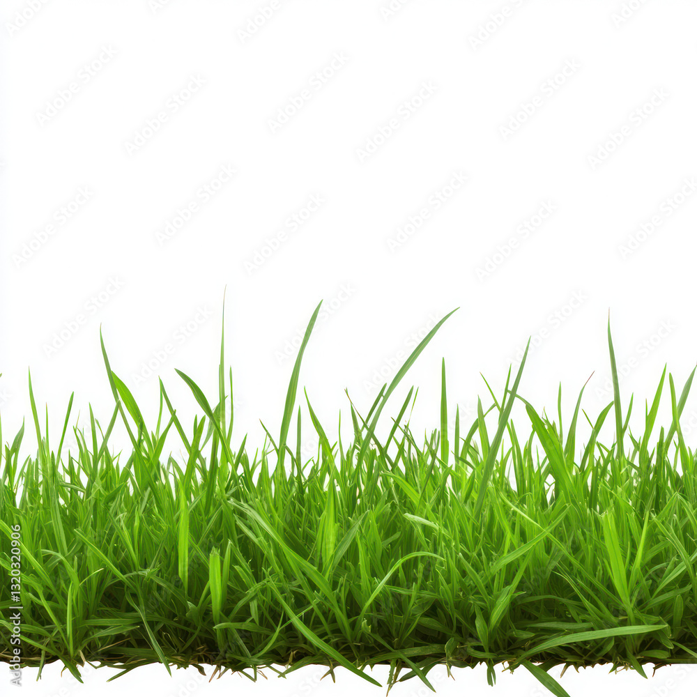 grass isolated on white background