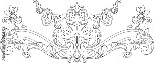 vector illustration sketch design decoration ornament floral abstract natural modern classic vintage ethnic europe