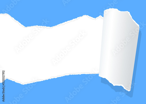 破れた紙、背景フレーム、壁紙、画用紙