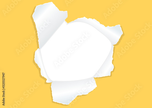 穴の空いた紙、背景フレーム、壁紙、画用紙