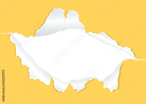 穴の空いた紙、背景フレーム、壁紙、画用紙