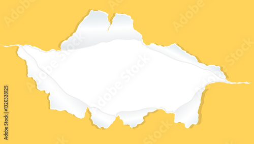 穴の空いた紙、背景フレーム、壁紙、画用紙