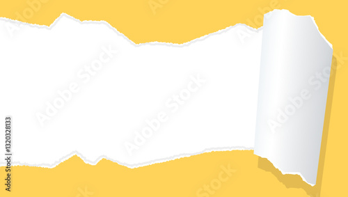 破れた紙、背景フレーム、壁紙、画用紙