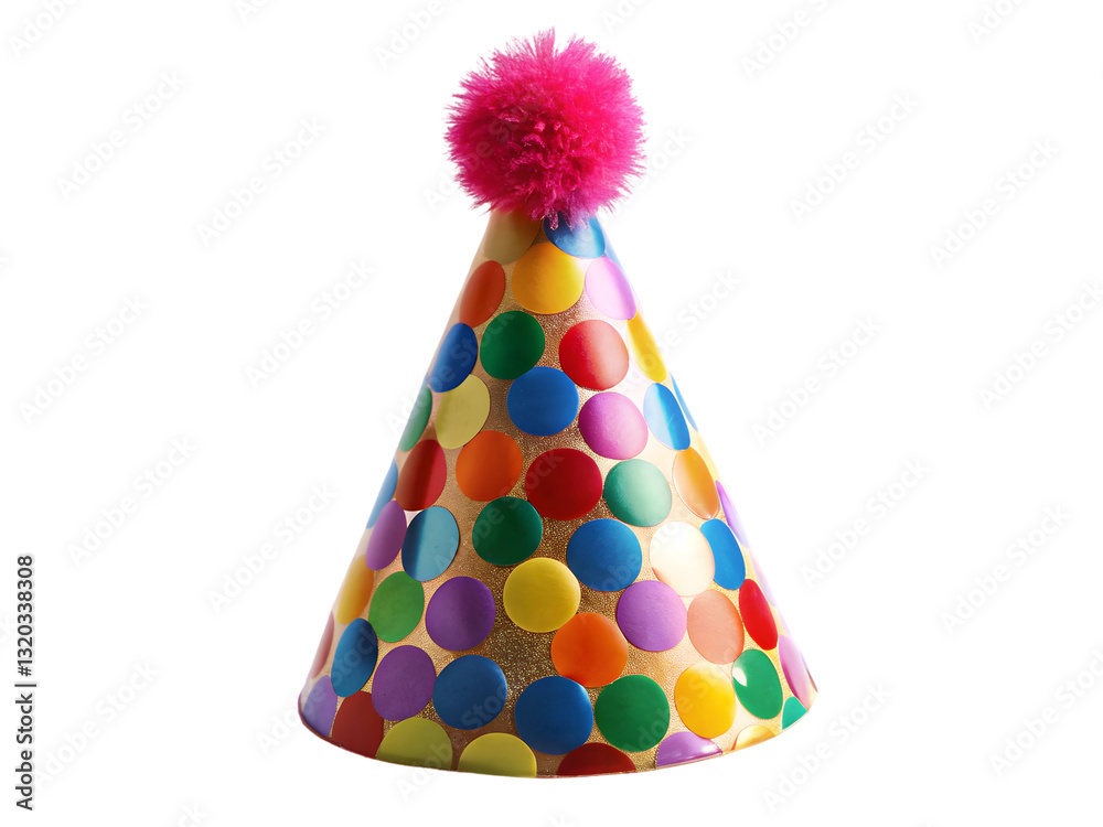 party hats isolated on white party hats isolated on white