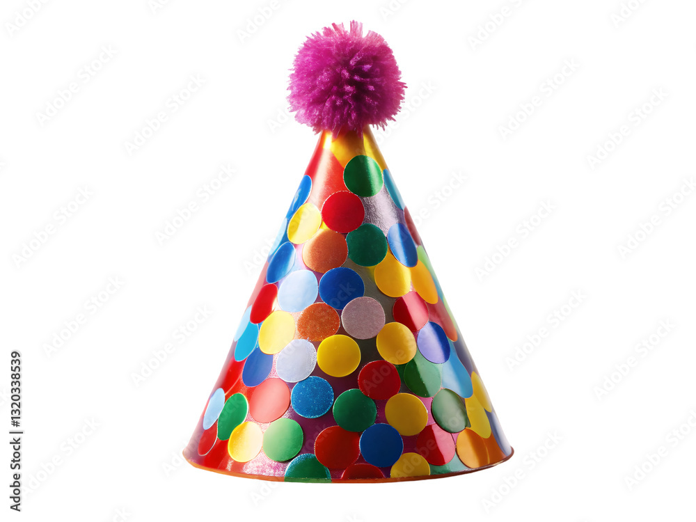party hats isolated on white party hats isolated on white