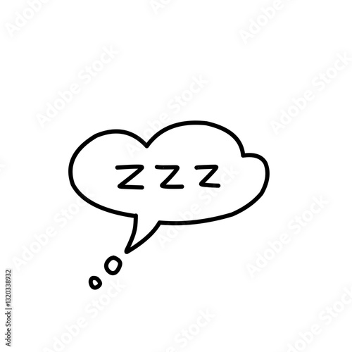 sleep bubble zzz