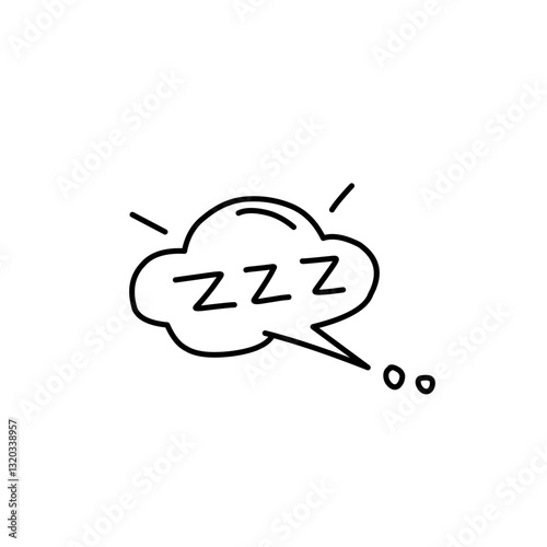 sleep bubble zzz