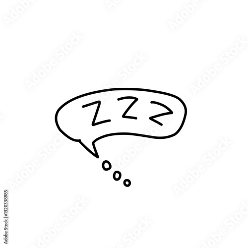 sleep bubble zzz