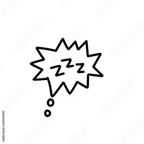 sleep bubble zzz