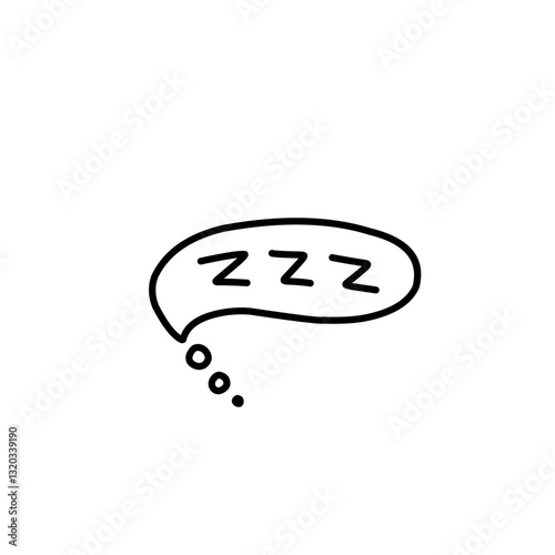 sleep bubble zzz