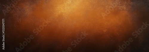Rich Dark Brown Textured Background with Vintage Vignette Grunge Borders and Earthy Tones