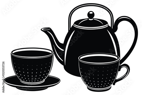 black and white coffee shop attributes