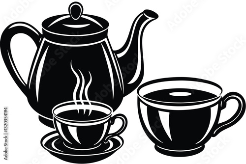 black and white coffee shop attributes