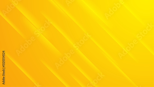 abstract modern yellow gradient background with diagonal glowing lines vector illustration, for presentation design, business project, or wallpaper
