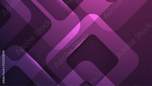 Abstract dark purple gradient background, great for design projects, presentations, and website banners.