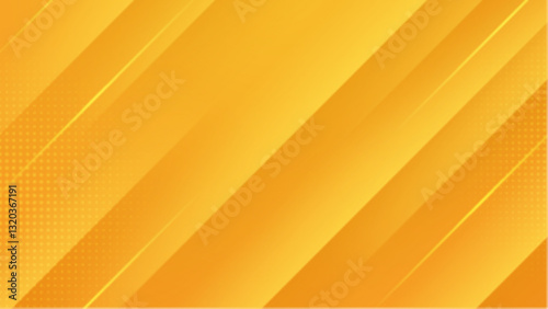 Abstract modern shiny yellow and orange gradient vector illustration
