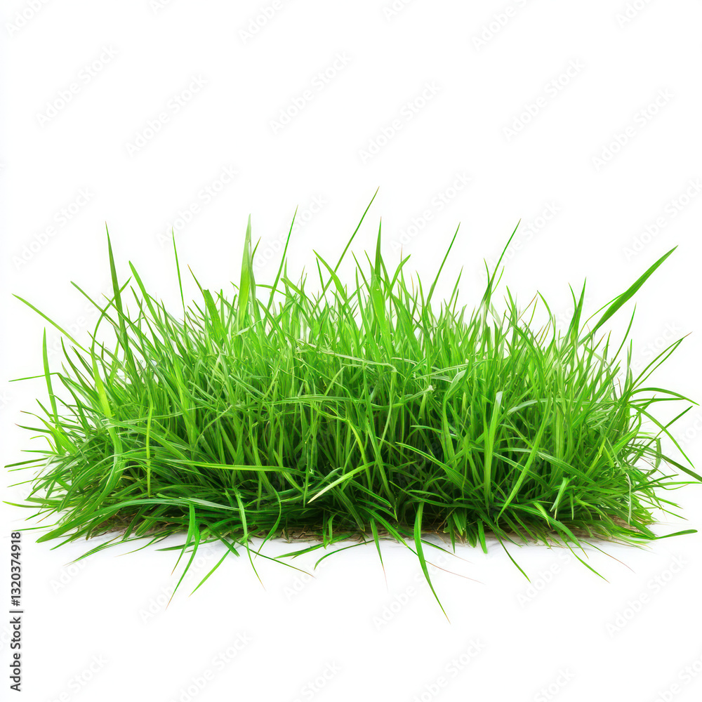 grass isolated on white background