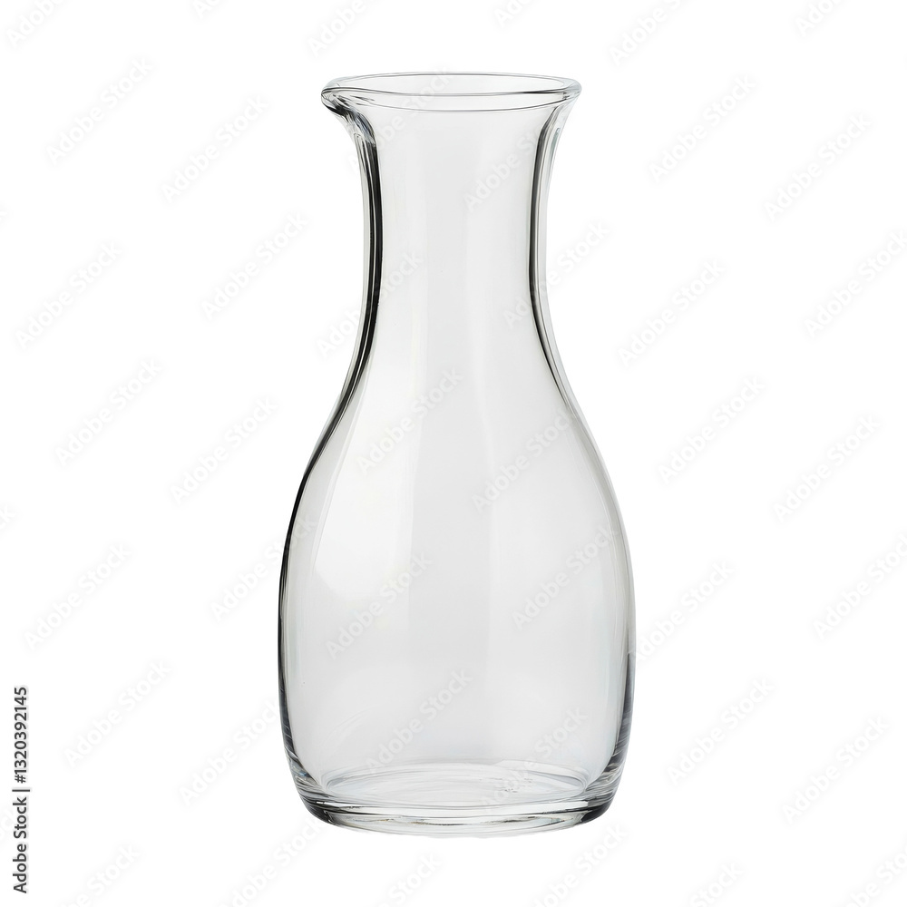Transparent glass carafe isolated on transparent background (PNG) Transparent glass carafe isolated on transparent background (PNG)