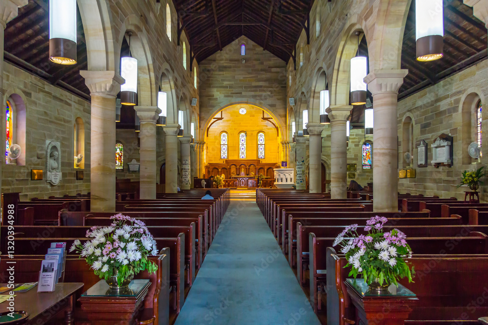 Interior of St John's Cathedral