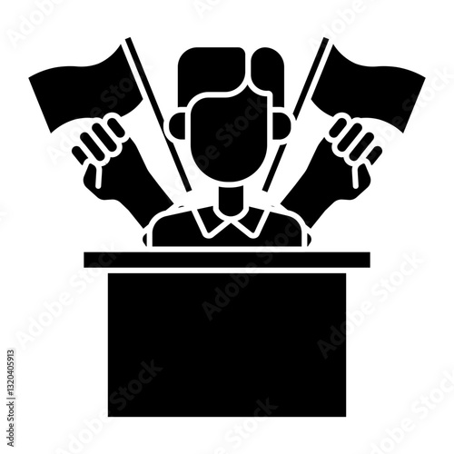 democracy Solid icon