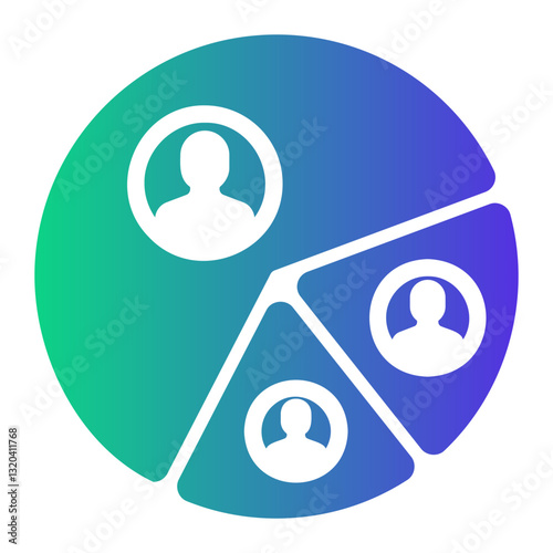 people Gradient icon