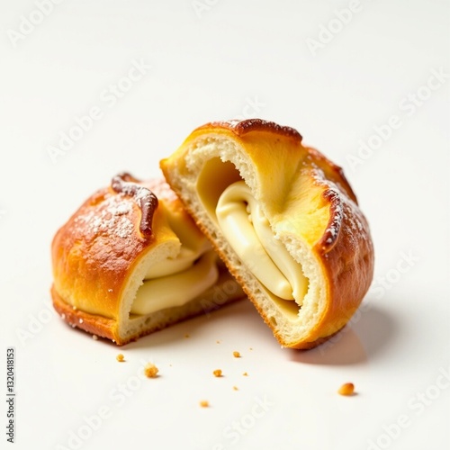 sweet bun with poppy seeds