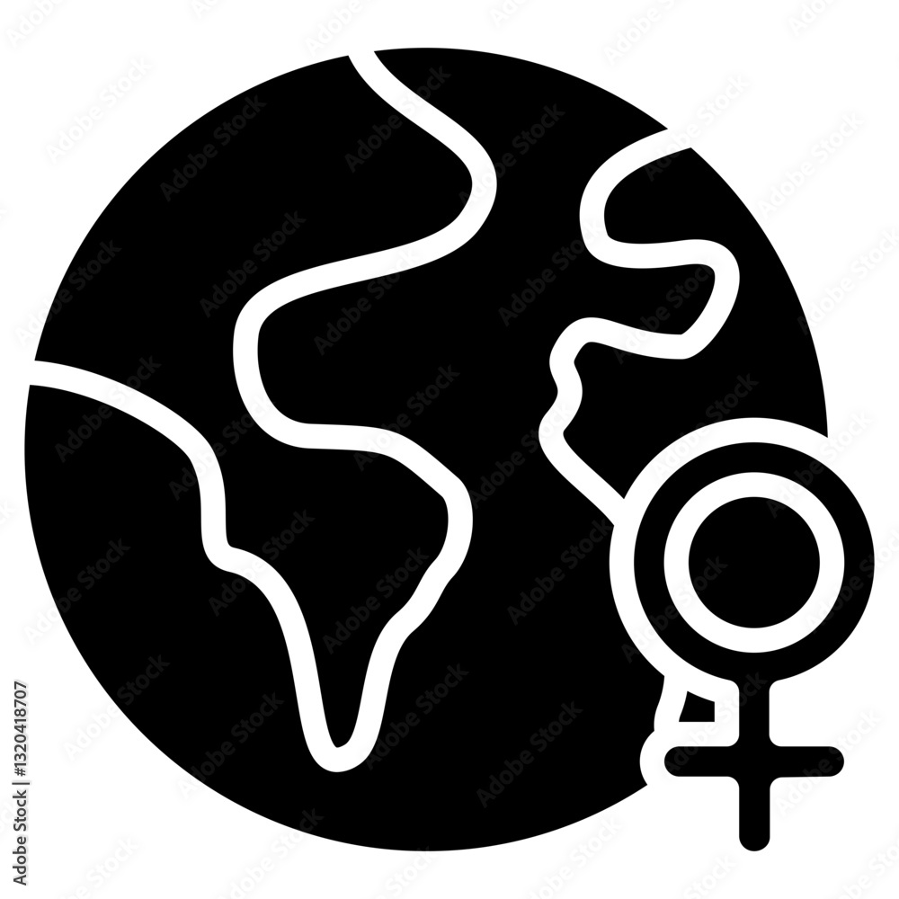 Obraz premium Globalization Icon