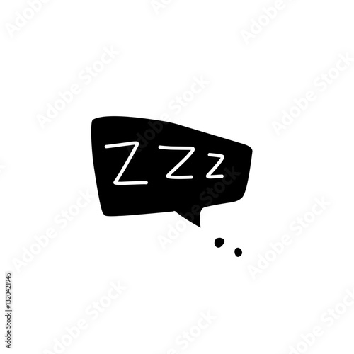 zzz sleep bubble icon