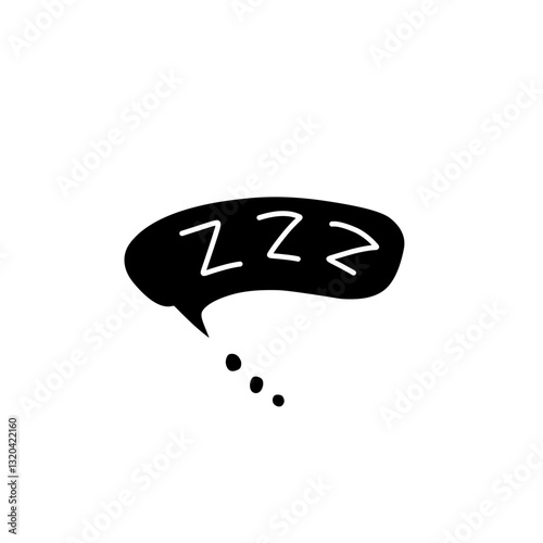 zzz sleep bubble icon
