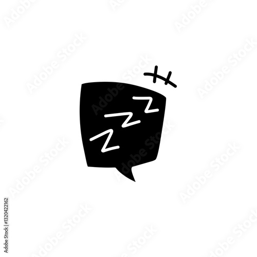 zzz sleep bubble icon
