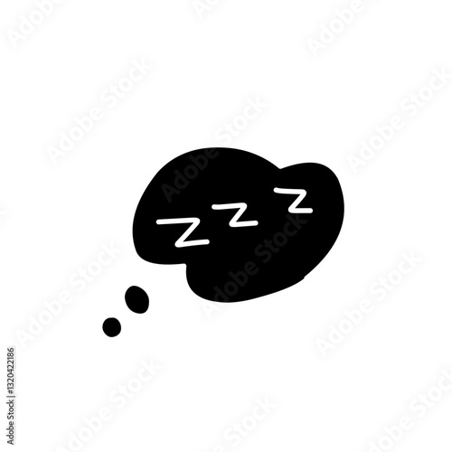 zzz sleep bubble icon