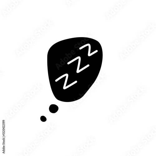 zzz sleep bubble icon