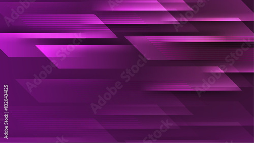 modern abstract purple gradient geometric background vector illustration, for presentation design, business project, or wallpaper