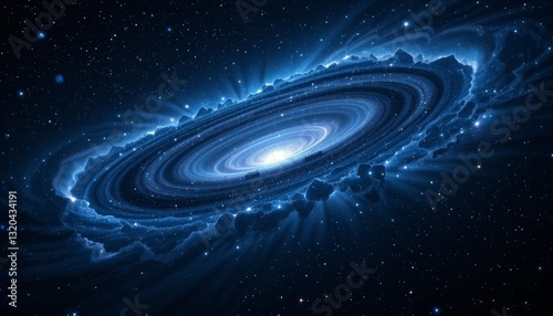 abstract space background with space