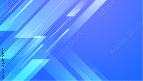 purple and soft blue gradient abstract background overlapping diagonal shapes vector illustration