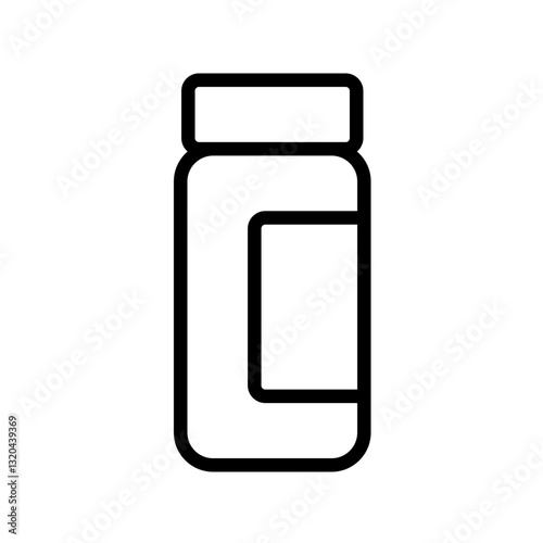 glass jar vector icon