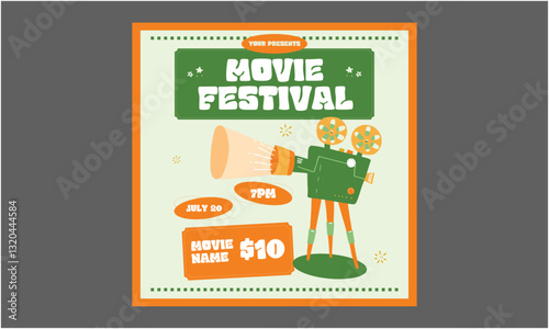 Movie Festival Socials Media