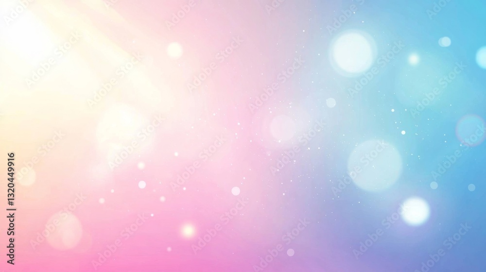 Abstract pastel bokeh background with soft pink and blue gradient for design use Abstract pastel bokeh background with soft pink and blue gradient for design use
