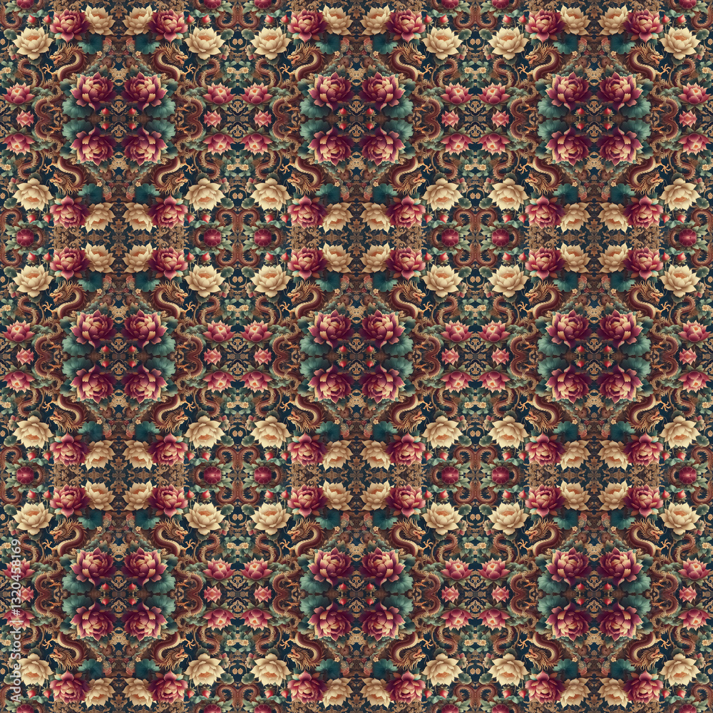 brocade pattern for textile design brocade pattern for textile design