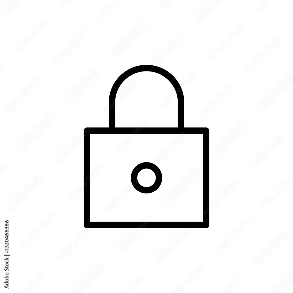 Lock icon vector illustration. Padlock sign and symbol. Encryption icon. Security symbol Lock icon vector illustration. Padlock sign and symbol. Encryption icon. Security symbol