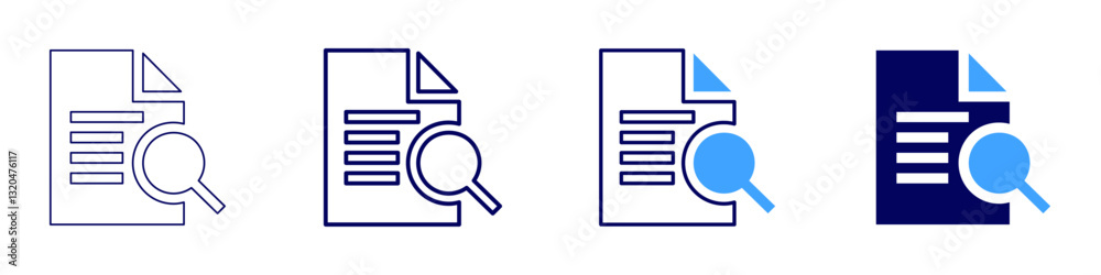 Search term icon in 4 different styles. Thin Line, Line, Bold Line, Duotone. Duotone style. Editable stroke Search term icon in 4 different styles. Thin Line, Line, Bold Line, Duotone. Duotone style. Editable stroke