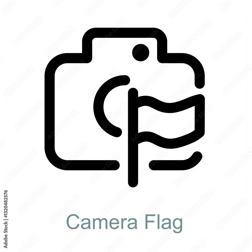 Camera Flag Camera Flag