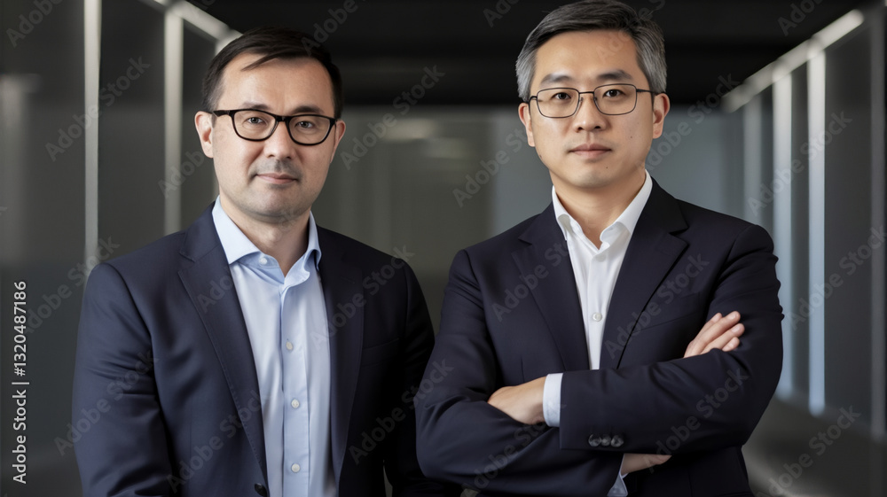 portrait of business team